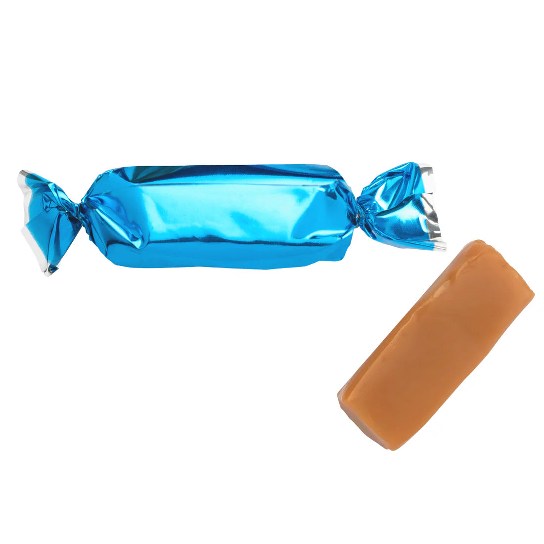 Blue Wrapped Sweets Foiled Wrapped Caramels - Blue – Sweet Mood Candy