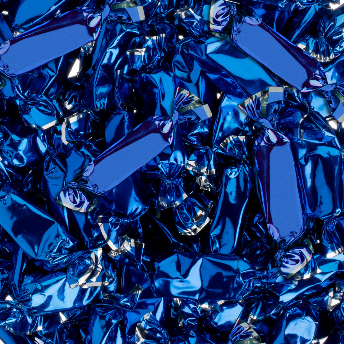Foiled Wrapped Caramels  - Navy Blue